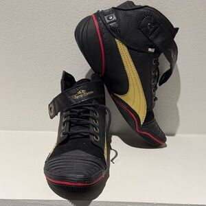Puma Black and Yellow Men's Shoes